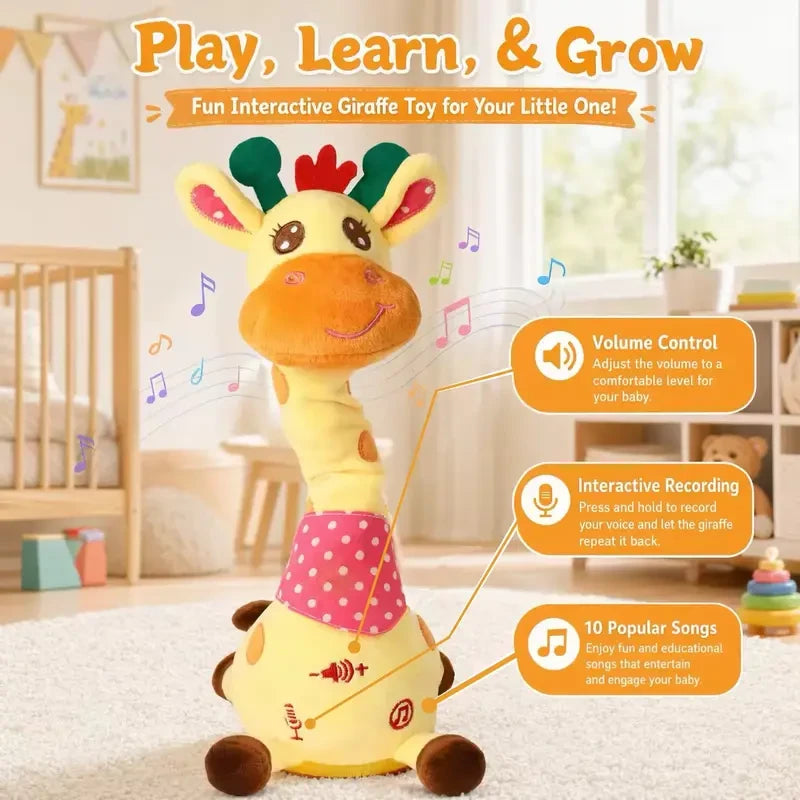 Interactive Talking Giraffe Toy