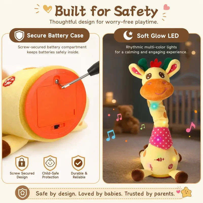 Interactive Talking Giraffe Toy