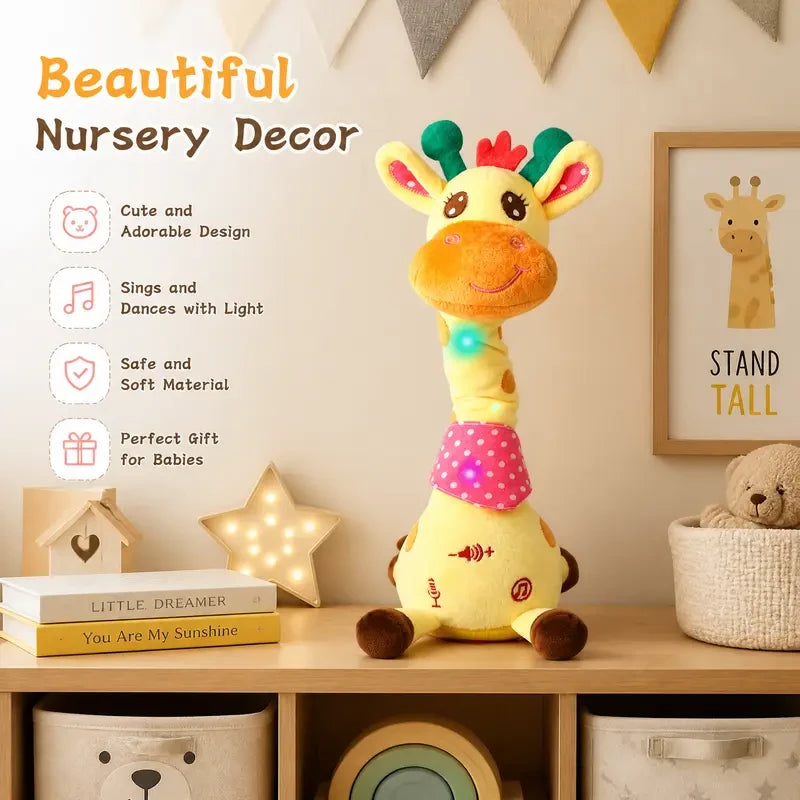 Interactive Talking Giraffe Toy