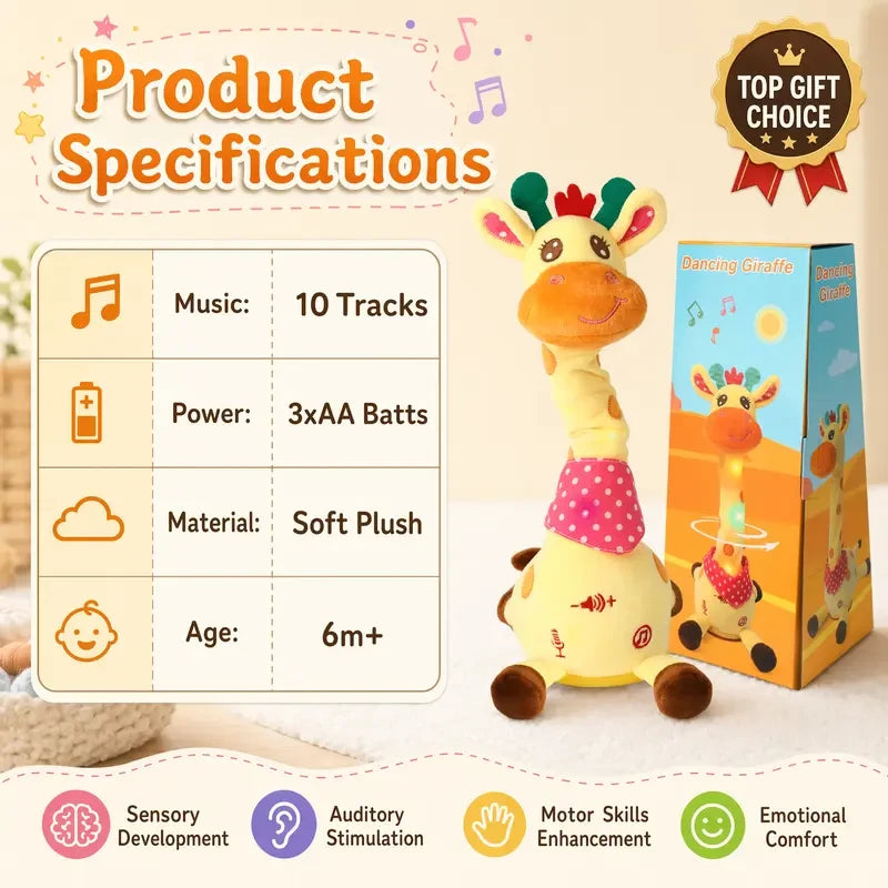 Interactive Talking Giraffe Toy