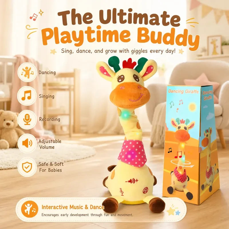 Interactive Talking Giraffe Toy