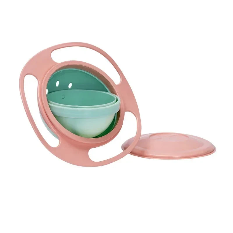 Spill Proof Gyro Feeding Bowl